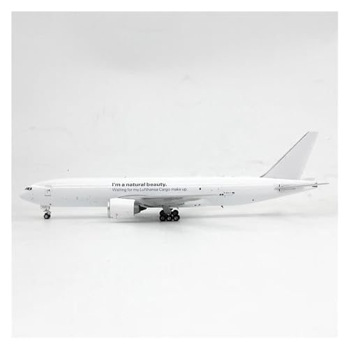 Maßstabsgetreues Flugzeugmodell 1/400 für Lufthansa Boeing B777-F1H Frachtflugzeug Modell Maßstab Flugzeugmodell Fertiges Flugzeugmodell Exquisites Sammlungsgeschenk von MorrEz