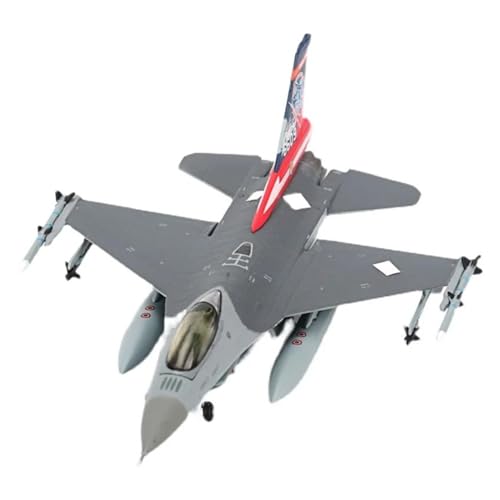 Maßstabsgetreues Flugzeugmodell 1:44 für Fighting Falcon F16A 455th Tactical Wing Alloy Aircraft Model, geeignet für die Sammlung Exquisites Sammlungsgeschenk von MorrEz