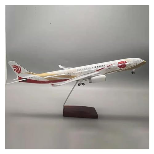 Maßstabsgetreues Flugzeugmodell 47 cm für New Air China, großes Lufttransport-Passagierflugzeugmodell, Flugzeugmodell im Maßstab 1:1 Exquisites Sammlungsgeschenk von MorrEz