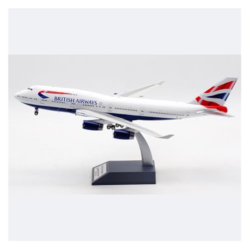 MorrEz Maßstabsgetreues Flugzeugmodell 1/200 für British Airways B747-400 Flugzeugmodell Maßstab Flugzeugmodell Fertiges Flugzeugmodell Exquisites Sammlungsgeschenk von MorrEz