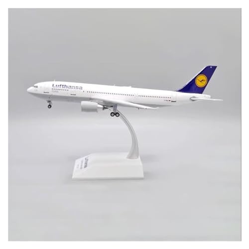 MorrEz Maßstabsgetreues Flugzeugmodell 1:200 Für Lufthansa Airbus A300-600R Flugzeugmodell Legierung Flugzeugmodell Maßstab Flugzeugmodell Exquisites Sammlungsgeschenk von MorrEz