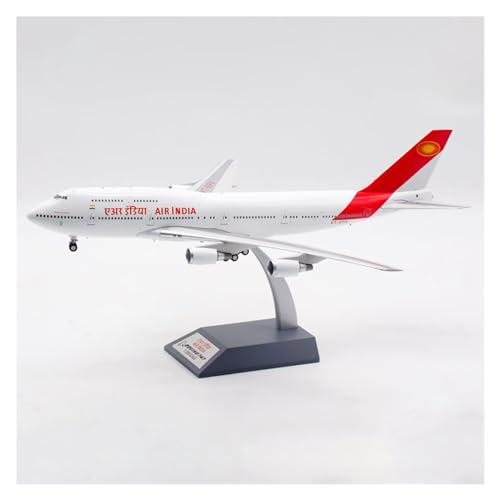 MorrEz Maßstabsgetreues Flugzeugmodell 1:200 für Air India Boeing B747-300 Flugzeugmodell Legierung Flugzeugmodell Maßstab Flugzeugmodell Exquisites Sammlungsgeschenk von MorrEz