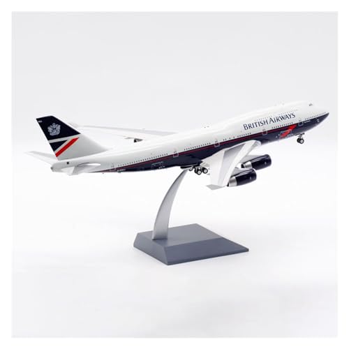 MorrEz Maßstabsgetreues Flugzeugmodell 1:200 für British Airways Boeing 747-400 Flugzeugmodell Legierung Flugzeugmodell Maßstab Flugzeugmodell Exquisites Sammlungsgeschenk von MorrEz