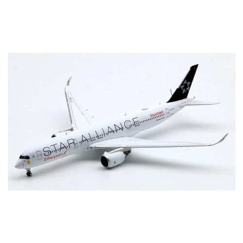 MorrEz Maßstabsgetreues Flugzeugmodell 1:400 für Äthiopien Airlines „StarAlliance“ A350-900XWB Legierungsflugzeugmodell, geeignet zur Sammlung Exquisites Sammlungsgeschenk von MorrEz