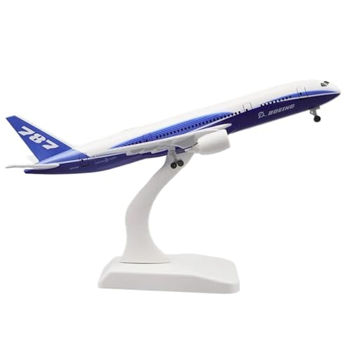 MorrEz Maßstabsgetreues Flugzeugmodell 20 cm 1:400 for Us United B787 Simulation Metallflugzeugmodell Hochrestauriertes Airbus-Flugzeug Exquisites Sammlungsgeschenk (Color : F) von MorrEz