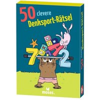 50 clevere Denksport-Rätsel von Moses. Verlag GmbH