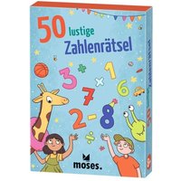 50 lustige Zahlenrätsel von Moses. Verlag GmbH
