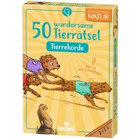 50 wundersame Tierrätsel - Rekorde 50 wundersame Tierrätsel - Rekorde von Moses. Verlag GmbH