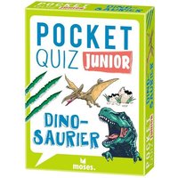 Moses. - Pocket Quiz junior Dinosaurier von moses