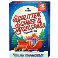 Schlitten, Schnee & Rätselspaß Schlitten, Schnee & Rätselspaß von Moses. Verlag GmbH