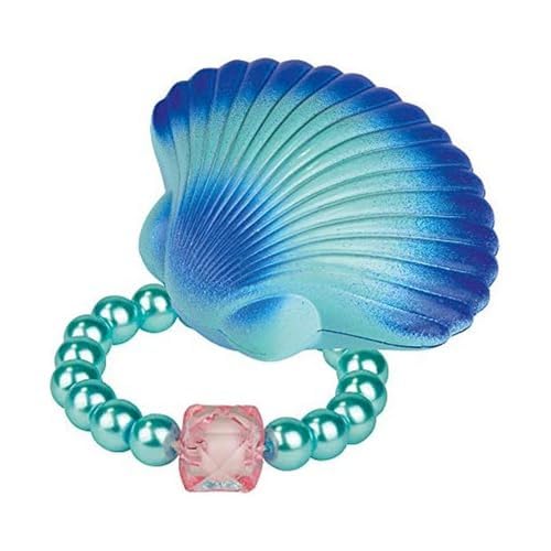 Moses 30592 Zaubermuschel Meerjungfrau | Mit Perlenarmband aus Glas | Für Kinder, rosa von moses