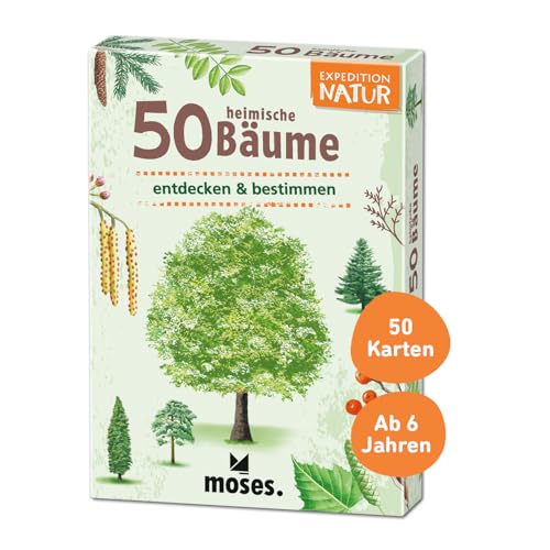 moses. 23407528 Expedition Natur 50 heimische Bäume | Bestimmungskarten im Set | Mit spannenden Quizfragen, Yellow moses. 23407528 Expedition Natur 50 heimische Bäume | Bestimmungskarten im Set | Mit spannenden Quizfragen, Yellow von moses