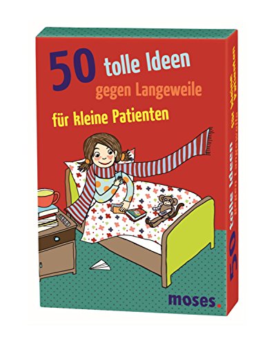 moses. 50 tolle Ideen gegen Langeweile für kleine Patienten | Kinderbeschäftigung | Kartenset von moses