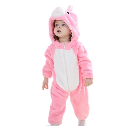 Hasen Kostüm für Kleinkinder | Baby Häschen Kostüme für Jungen und Mädchen | Einteiler Kostüme für Halloween und Weihnachten von Moslalo