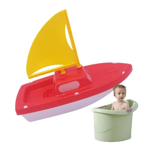 Moslalo Bootsspielzeug, Spielzeugboote für die Badewanne | Badespielzeug für Kleinkinder | Schwimmende Yachtboote für die Badewanne, Poolspielzeug für Wasserspiele im Freien, von Moslalo