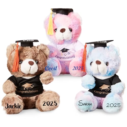 Mostop Personalisierter Abschlussbär, Abschlussbären Klasse 2025, Abschlussgeschenke für Hochschule, Universität, Gymnasium, Andenken, Kindergarten und Vorschule Mostop Personalisierter Abschlussbär, Abschlussbären Klasse 2025, Abschlussgeschenke für Hochschule, Universität, Gymnasium, Andenken, Kindergarten und Vorschule von Mostop