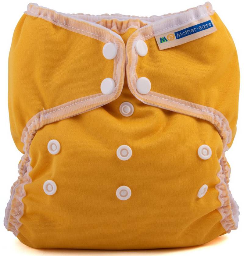 Mother Ease Wizard Duo Überhose - Mustard Neugeborene (2,5 - 5,5 kg) von Mother Ease
