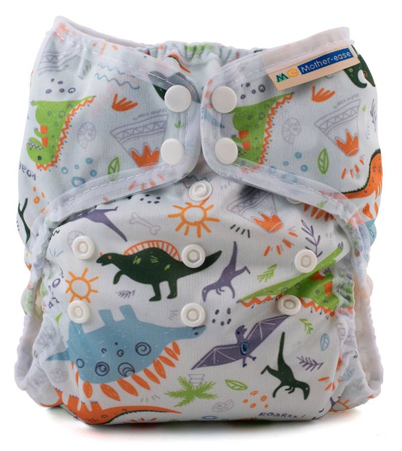 Mother Ease Wizard Duo Überhose - One Size (4,5 - 16 kg) Dino von Mother Ease