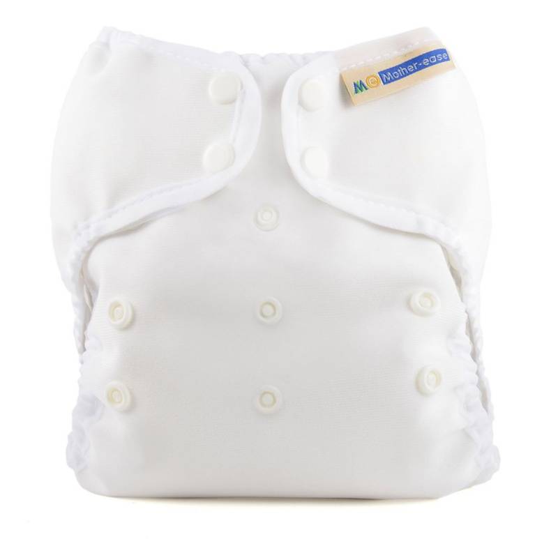Mother Ease Wizard Duo Überhose - Weiß One Size (4,5 - 16 kg) von Mother Ease