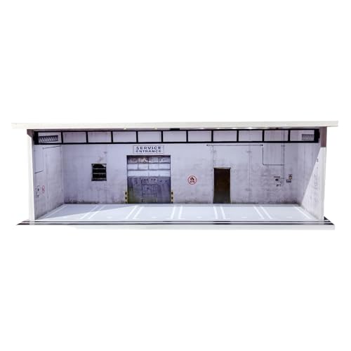 MotiveTech 1/64 Modellauto Vitrine, Parkplatz Szene, Sammlerstück, Geschenk, Dekoration, Staubdicht, Spielzeugauto Aufbewahrungsbox, Showcase Organizer, Style E MotiveTech 1/64 Modellauto Vitrine, Parkplatz Szene, Sammlerstück, Geschenk, Dekoration, Staubdicht, Spielzeugauto Aufbewahrungsbox, Showcase Organizer, Style E von MotiveTech