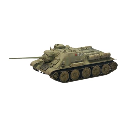 MotiveTech 1/72 Russischer SU 85M Panzermodell, Panzerwagen, 4D Modell, Schreibtischdekor, Miniatur Panzermodell, Panzerspielzeug Bausatz, für Kleinkinder MotiveTech 1/72 Russischer SU 85M Panzermodell, Panzerwagen, 4D Modell, Schreibtischdekor, Miniatur Panzermodell, Panzerspielzeug Bausatz, für Kleinkinder von MotiveTech