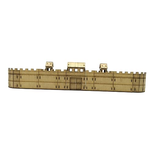 MotiveTech 1:72 Festungslagermodell, Demontage, Interaktives DIY Mallager, Architekturszene, Architekturszenenmodell für Layout Diorama Zubehör, 16cmx13cmx10cm MotiveTech 1:72 Festungslagermodell, Demontage, Interaktives DIY Mallager, Architekturszene, Architekturszenenmodell für Layout Diorama Zubehör, 16cmx13cmx10cm von MotiveTech