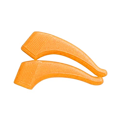 MotiveTech 2 Stück Anti Rutsch Brillen Ohrgriffhaken, rutschfeste Brillenbügelspitzenhalter, Brillenhalter, ORANGE MotiveTech 2 Stück Anti Rutsch Brillen Ohrgriffhaken, rutschfeste Brillenbügelspitzenhalter, Brillenhalter, ORANGE von MotiveTech