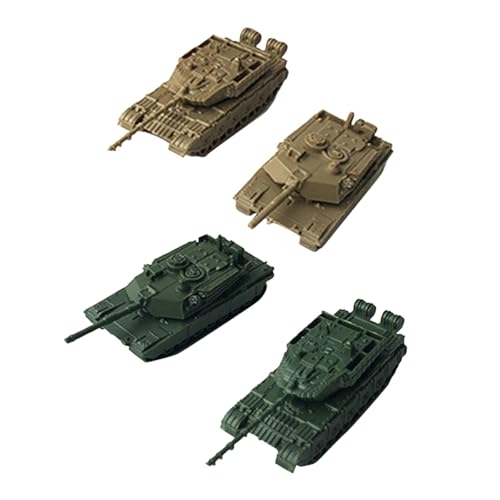 MotiveTech 4er Pack mit Fahrzeugmodellen Im Maßstab 1/144 für Kreatives Bauen Und Lehrreiches Spielen, Style B von MotiveTech