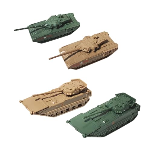 MotiveTech 4er Pack mit Fahrzeugmodellen Im Maßstab 1/144 für Kreatives Bauen Und Lehrreiches Spielen, Style F von MotiveTech