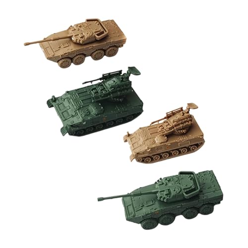 MotiveTech 4er Pack mit Fahrzeugmodellen Im Maßstab 1/144 für Kreatives Bauen Und Lehrreiches Spielen, Style G von MotiveTech