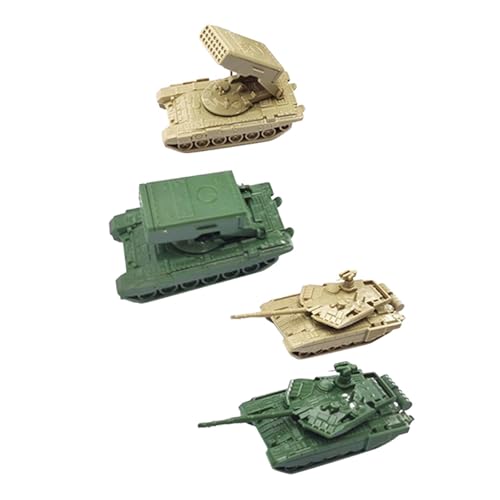 MotiveTech 4er Pack mit Fahrzeugmodellen Im Maßstab 1/144 für Kreatives Bauen Und Lehrreiches Spielen, Style H von MotiveTech