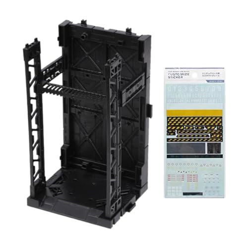 MotiveTech Ineinandergreifende Displaybasis für Hobby Actionfiguren, Aufbewahrungsbox für Zeichentrickfiguren, Universal Organizer von MotiveTech