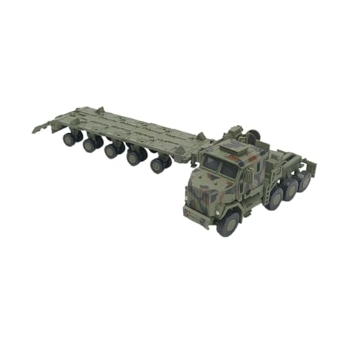 MotiveTech LKW Modell Im Maßstab 1:72, Transportspielzeug, Lernpuzzle für Die Ausstellung von Kindersammlungen, GrÜn von MotiveTech