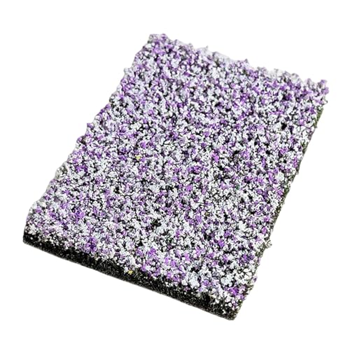 MotiveTech Miniatur Blumencluster Layout, Selbst, Landschafts Blumenvegetationsgruppen für Modellbahngelände, Lavendel von MotiveTech