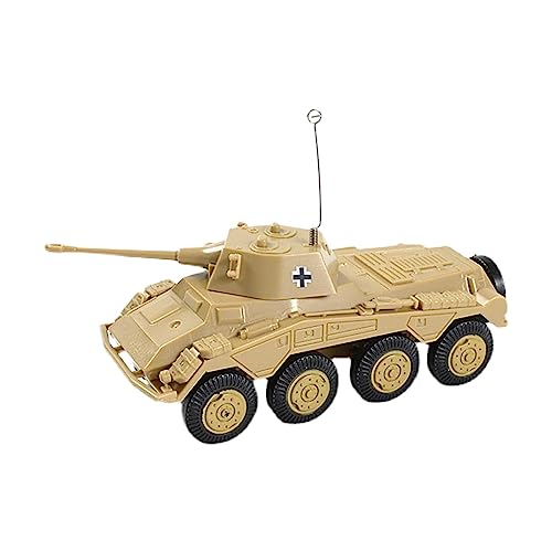 MotiveTech Simulation 1/72 Deutsches Panzermodell, Modellbausteine Gepanzertes Fahrzeug DIY Puzzle, Beige MotiveTech Simulation 1/72 Deutsches Panzermodell, Modellbausteine Gepanzertes Fahrzeug DIY Puzzle, Beige von MotiveTech