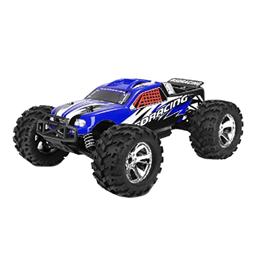 Motörform 1:8 BSDRACING Nitro RC Offroad Monstertruck – 65 km/h 2.4GHz Hochleistungsmodell mit kraftvollem 21cc SH21 Methanolmotor, Allradantrieb & Aluminiumchassis (RTR Version/Blau) von Motörform