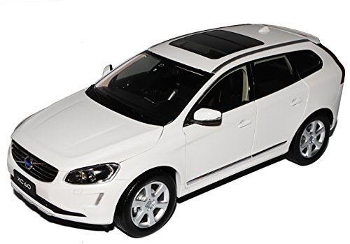 Motor City Volvo XC60 SUV Kristall Weiss Ab Facelift 2013 1/18 Modell Auto von Motor City