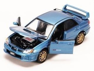 Blue Subaru Impreza Wrx Sti 1:24 Scale Diec Cast Car by MOTOR MAX Blue Subaru Impreza Wrx Sti 1:24 Scale Diec Cast Car by MOTOR MAX von Motormax