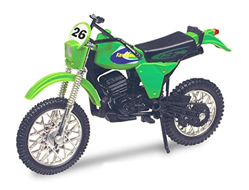 Motormax 402 - Miniaturmodell Einer 1981 Kawasaki KDX250, Grün, 1:18 Die Cast von Motor Max