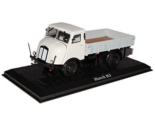 Horch H3 Grau Beige LKW Pritsche 1/43 Atlas Modell Auto von Motorart