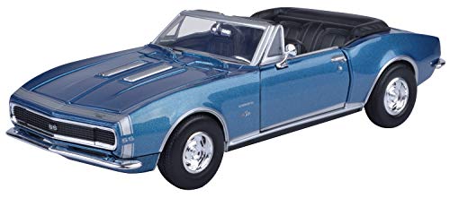 1/24 Motor Max Chevy Camaro SS 1967 Cabrio blaumetallic 73301 von Motormax