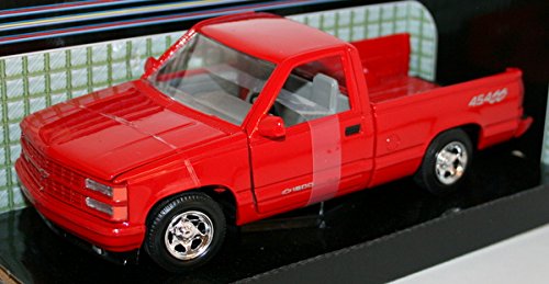 Chevrolet 1500 Pick Up 454 SS, rot, 1992, Modellauto, Fertigmodell, Motormax 1:24 Chevrolet 1500 Pick Up 454 SS, rot, 1992, Modellauto, Fertigmodell, Motormax 1:24 von Chevrolet