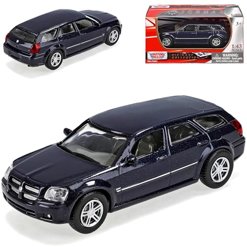 Motormax Dodge Magnum LX Kombi Blau 2004-2008 1/43 Modell Auto von Motormax