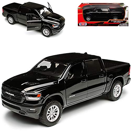Motormax Dodge Ram 1500 Pick-Up Doppelkabine Schwarz 5. Generation Ab 2019 1/24 Modell Auto mit individiuellem Wunschkennzeichen Motormax Dodge Ram 1500 Pick-Up Doppelkabine Schwarz 5. Generation Ab 2019 1/24 Modell Auto mit individiuellem Wunschkennzeichen von Motormax