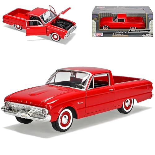 Motormax Ford Ranchero Pick-Up Rot 1960 1/24 Modell Auto Motormax Ford Ranchero Pick-Up Rot 1960 1/24 Modell Auto von Motormax