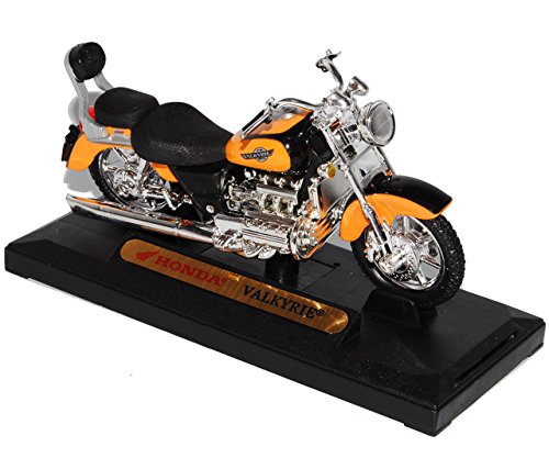 Motormax Hond. Valkyrie Orange 1/18 Modell Motorrad von Motormax