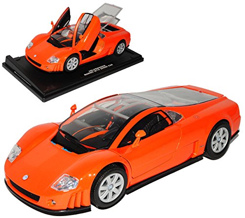 Motormax Volkwagen Nardo W12 Coupe Orange Show Car 1997-2002 1/18 Modell Auto Motormax Volkwagen Nardo W12 Coupe Orange Show Car 1997-2002 1/18 Modell Auto von Motormax