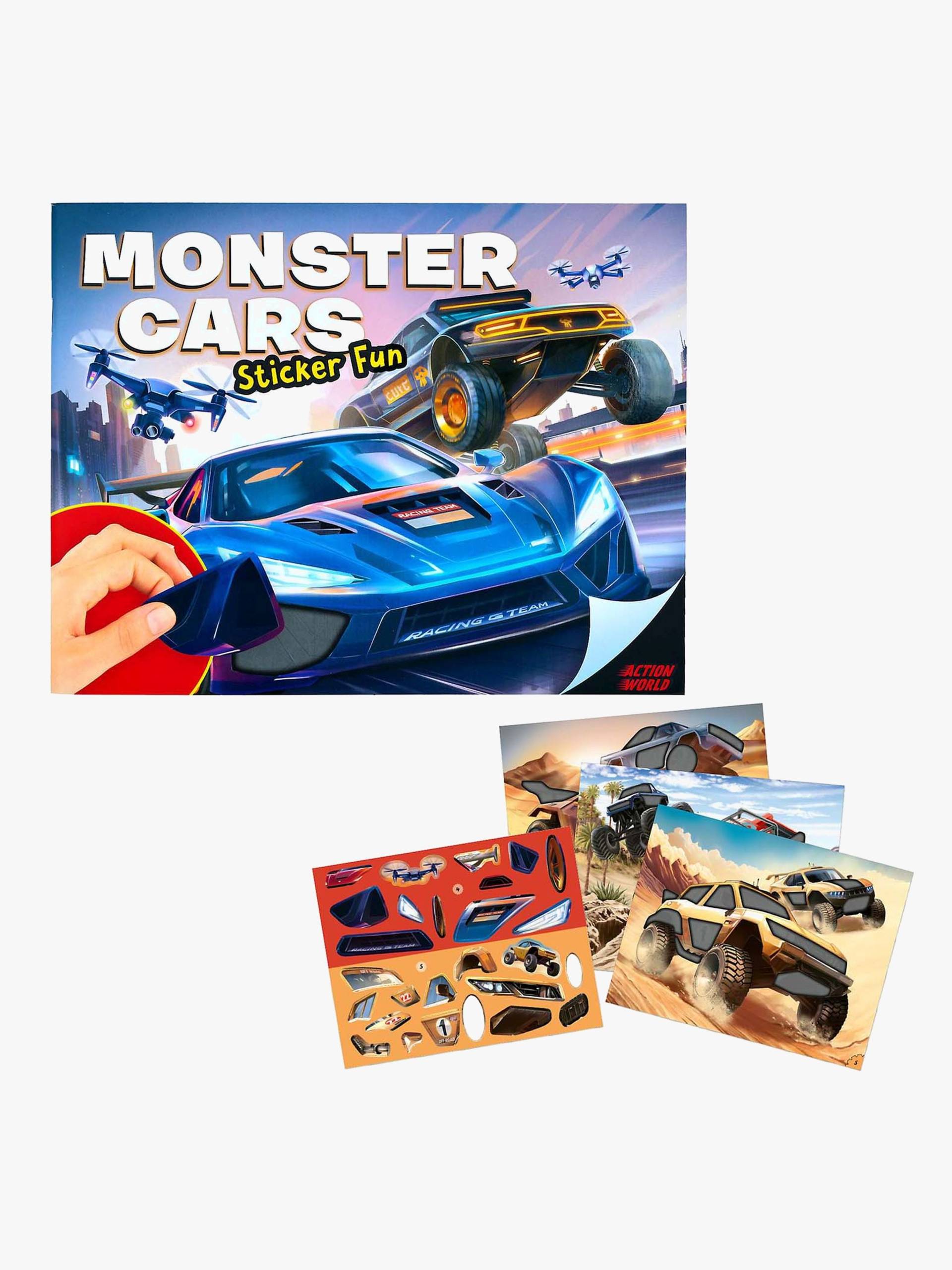 Action World Stickerbuch Monster Cars Action World Stickerbuch Monster Cars von Motto