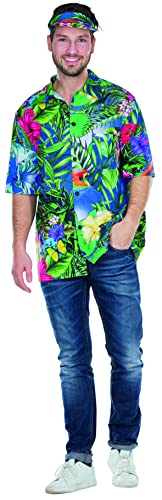 Mottoland Herren Hawaii Hemd Verkleiden, Mehrfarbig, 50 EU von Mottoland