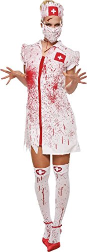 Mottoland Damen Kostüm blutige Horror Krankenschwester zu Halloween Größe 42 Mottoland Damen Kostüm blutige Horror Krankenschwester zu Halloween Größe 42 von Mottoland